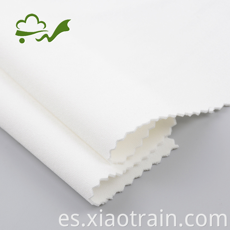 White Scuba Fabric